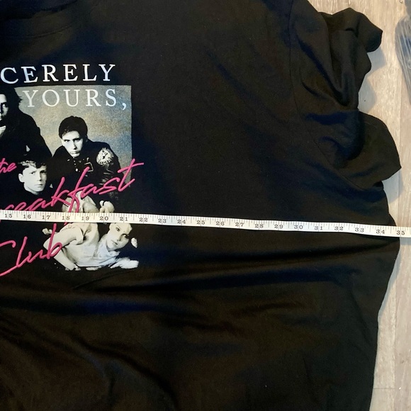 The Breakfast Club Black Graphic T-Shirt - Picture 3 of 4